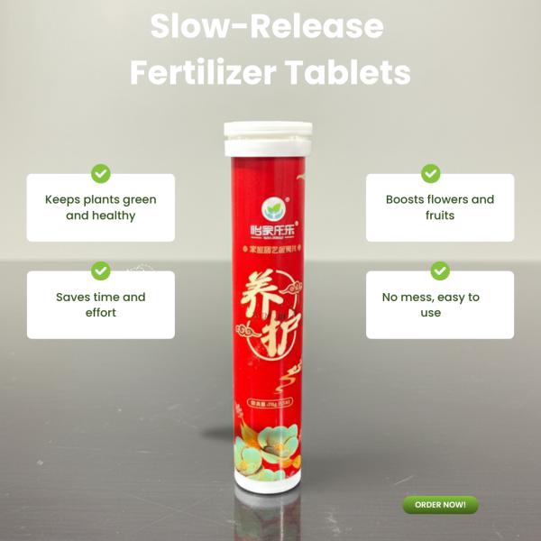 Slow Release Fertilizer Tablets (22 pcs) – For Plants, Flowers, Vegetables & Fruits