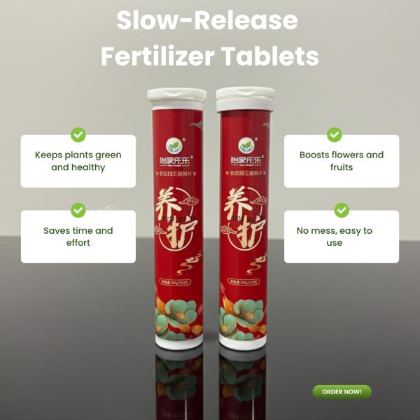 Slow Release Fertilizer Tablets (22 pcs) – For Plants, Flowers, Vegetables & Fruits