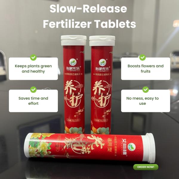 Slow Release Fertilizer Tablets (22 pcs) – For Plants, Flowers, Vegetables & Fruits