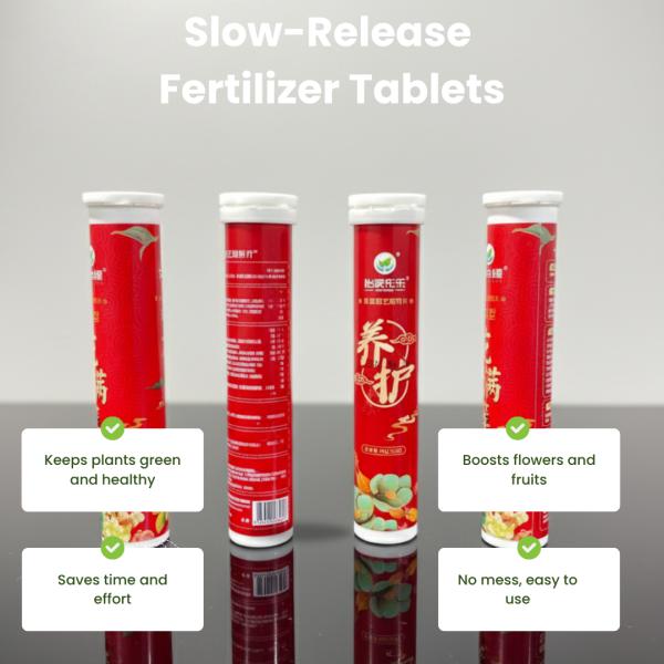 Slow Release Fertilizer Tablets (22 pcs) – For Plants, Flowers, Vegetables & Fruits
